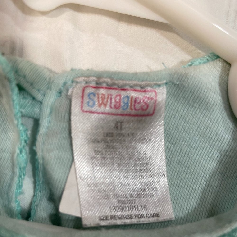 Swiggles toddler mint green lace dress size 4T - Picture 7 of 7